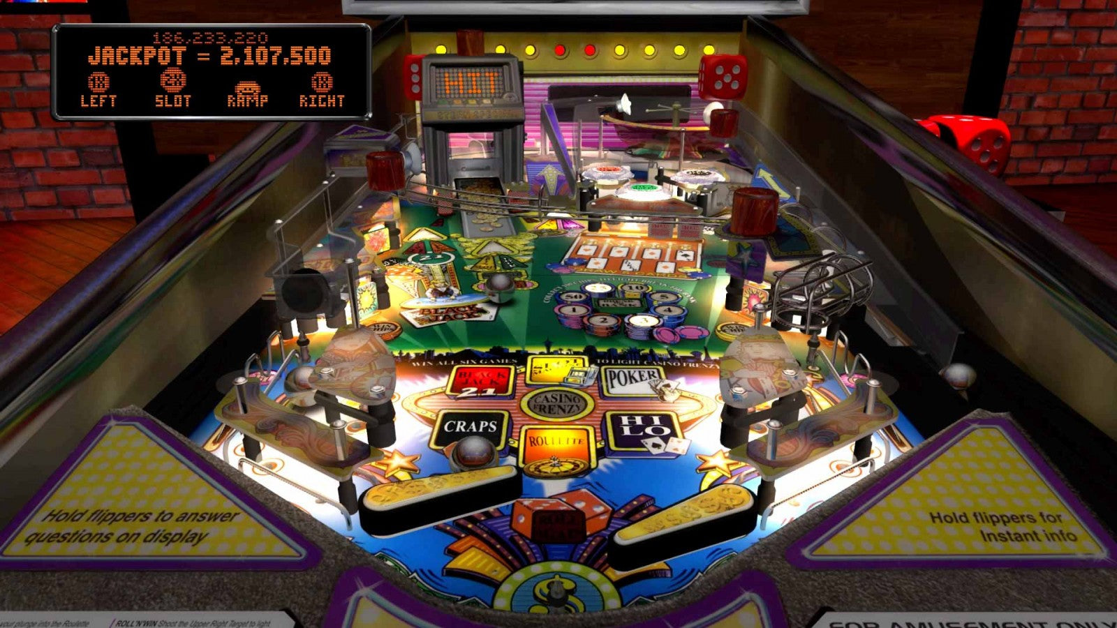 High Rollers Casino gameplay for Playstation 2 video game