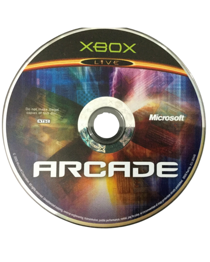 Project Gotham Racing 2 and Xbox Live Arcade Dual Pack for Xbox with racing and classic arcade title collection disc