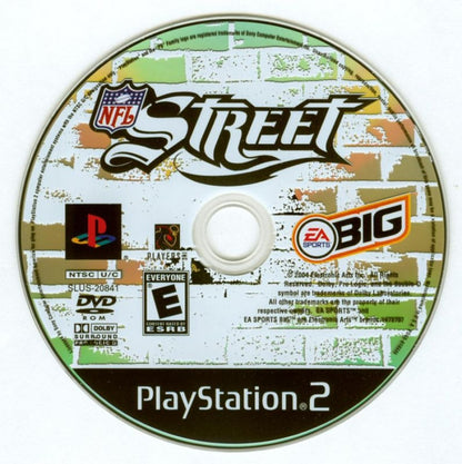 NFL Street – PlayStation 2 (PS2) arcade American football sports video game disc