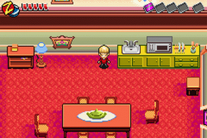 Suite Life of Zack and Cody Tipton Caper for Game Boy Advance, gameplay for an action platformer video game with side-scrolling gameplay, stealth elements, puzzle challenges, and TV show-inspired adventure
