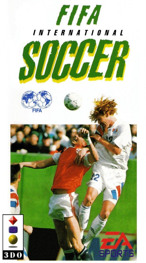 FIFA International Soccer cover art for Panasonic 3DO (3DO) soccer sports video game