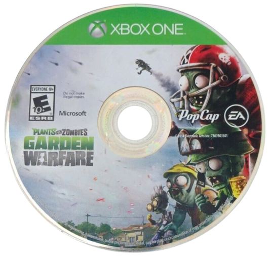 Plants vs. Zombies: Garden Warfare disc for Xbox One (XONE) third-person shooter video game