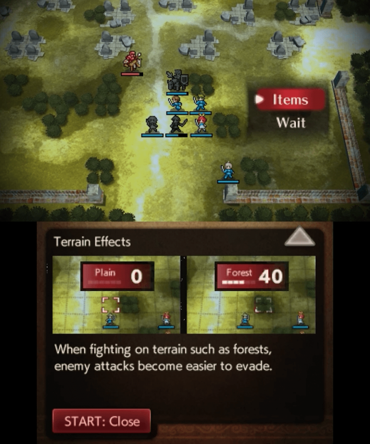 Fire Emblem Echoes: Shadows of Valentia gameplay art for Nintendo DS (DS) RPG video game