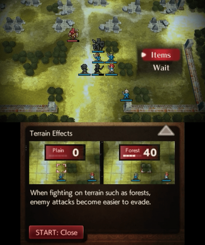 Fire Emblem Echoes: Shadows of Valentia gameplay art for Nintendo DS (DS) RPG video game