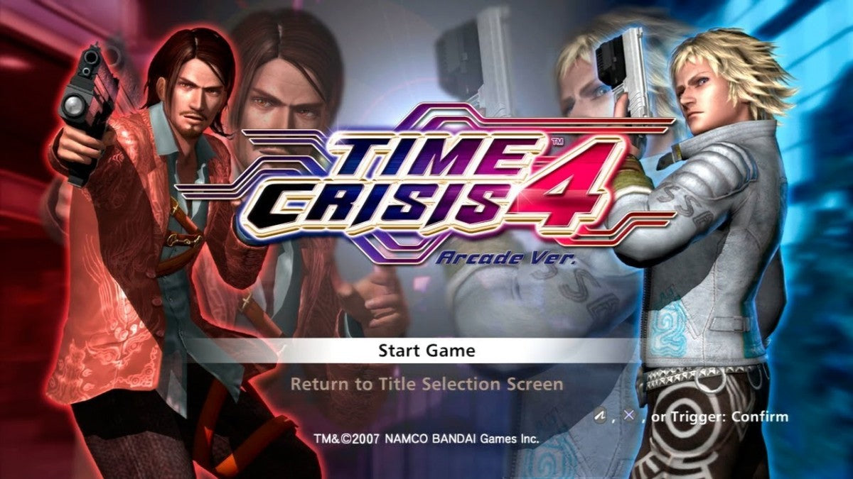 Time Crisis 4 gameplay for PlayStation 3 (PS3) video game