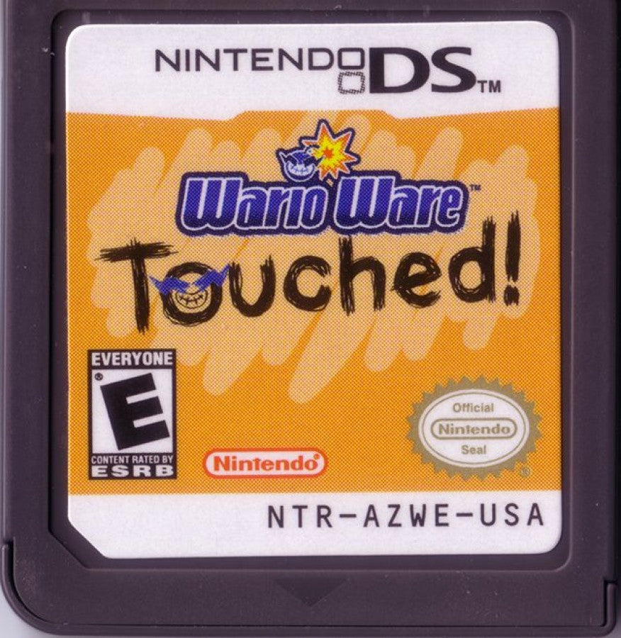 WarioWare: Touched! cartridge for Nintendo DS (DS) party minigame video game
