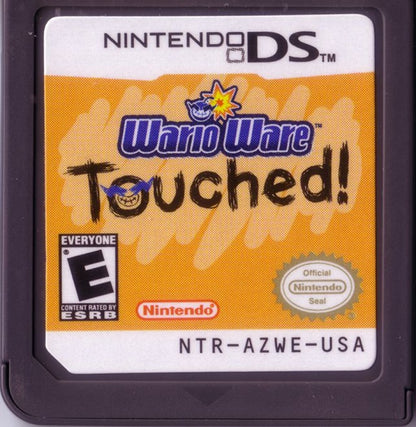 WarioWare: Touched! cartridge for Nintendo DS (DS) party minigame video game