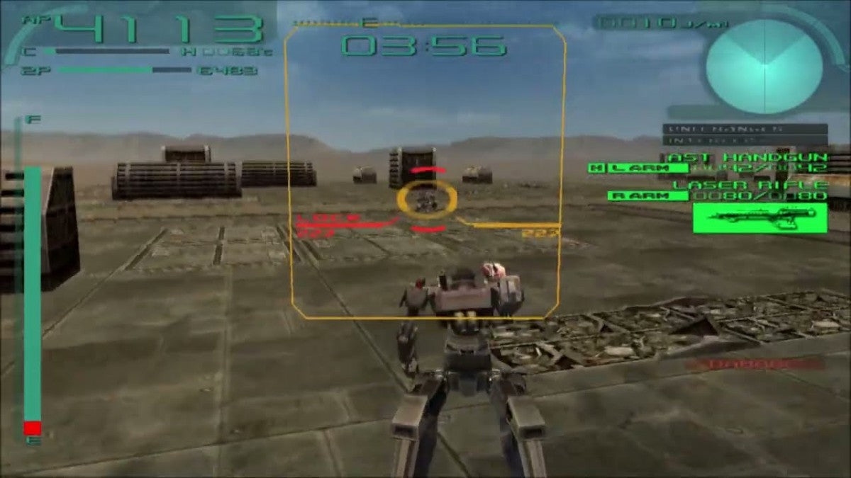 Retro Armored Core Last Raven PS2 inspired design featuring futuristic mech warfare aesthetic vintage PlayStation 2 customizable armored robots post apocalyptic conflict intense tactical combat industrial sci fi atmosphere nostalgic FromSoftware action gameplay gameplay