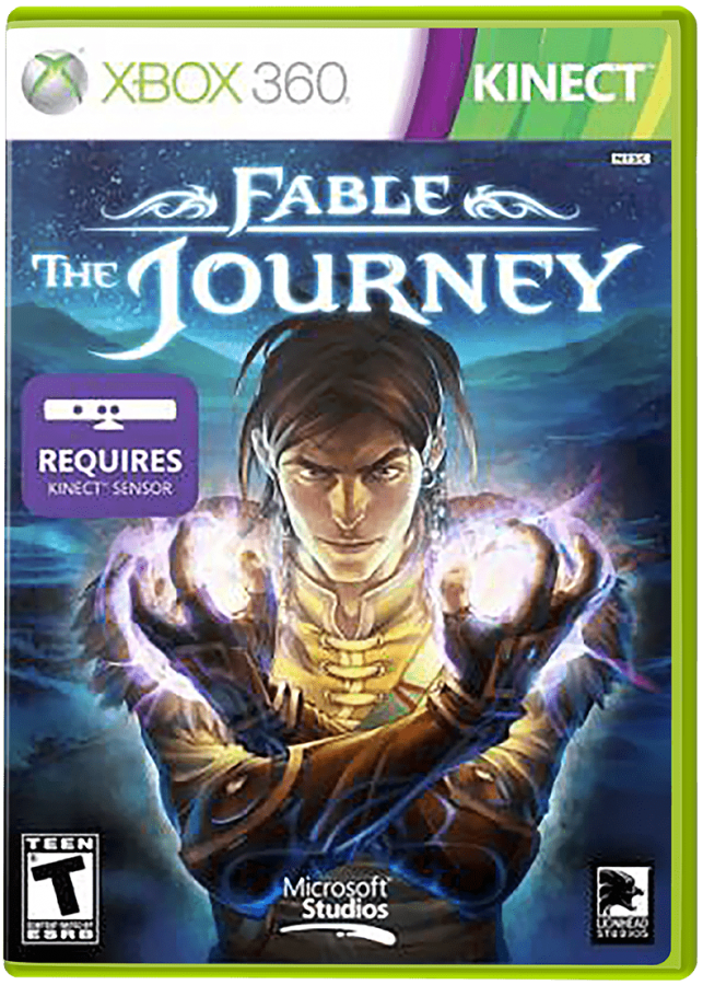 Fable The Journey cover art for Xbox 360 (X360) video game