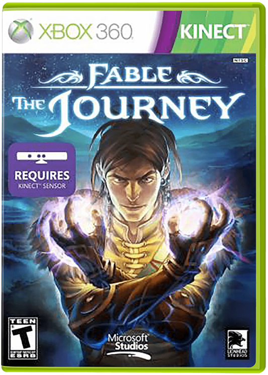 Fable The Journey cover art for Xbox 360 (X360) video game