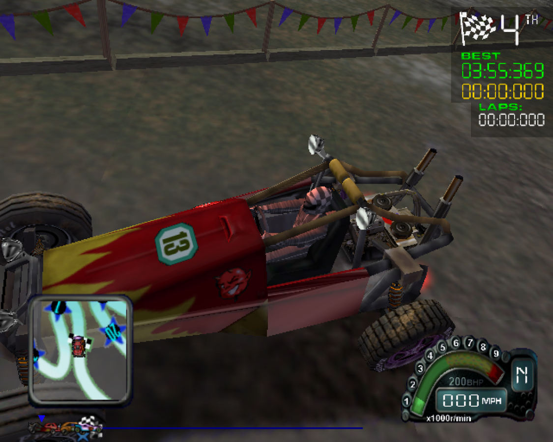 Wild Wild Racing – PlayStation 2 (PS2) gameplay for racing retro video game