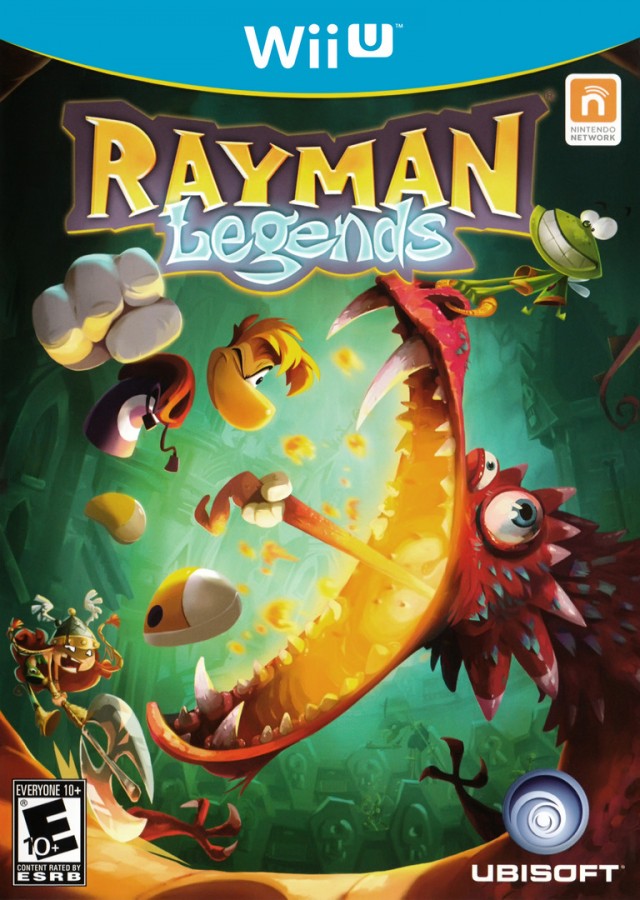 Rayman Legends – Nintendo Wii U (WiiU) action platformer cover art for video game