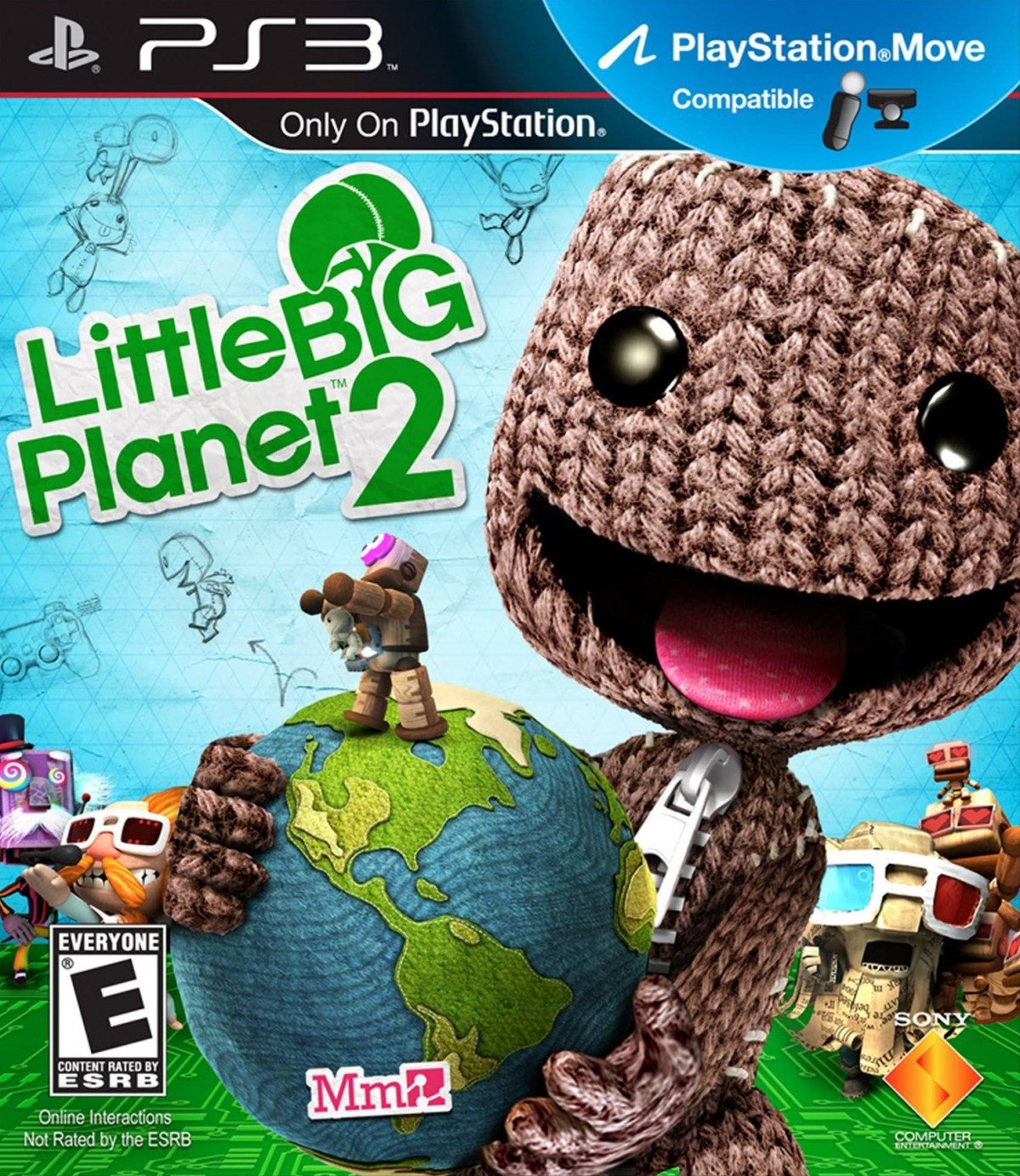 LittleBigPlanet 2 cover art for PlayStation 3 (PS3) video game