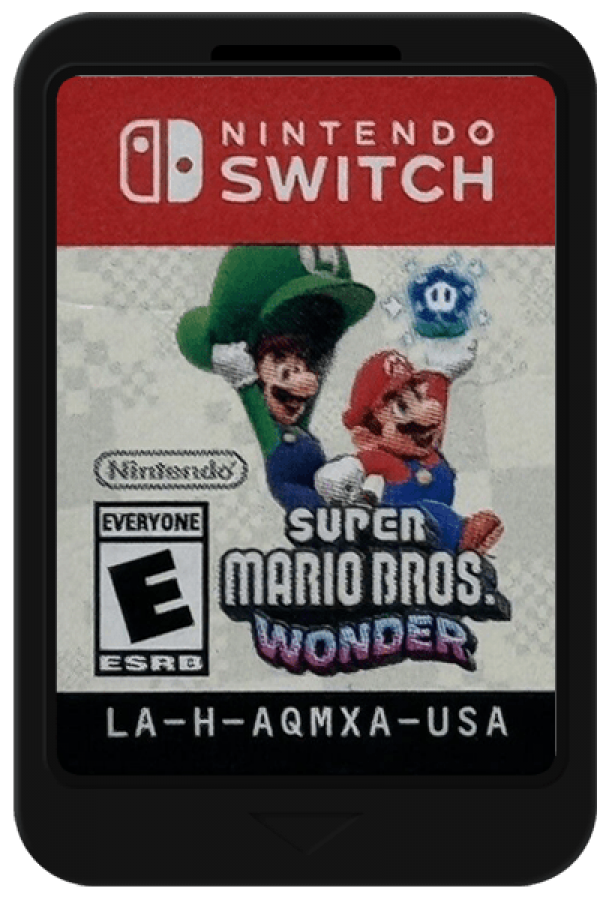 Super Mario Bros Wonder cartridge for Nintendo Switch NS video game