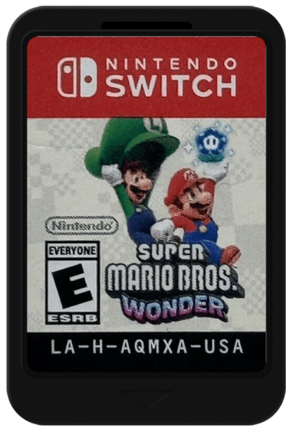 Super Mario Bros Wonder cartridge for Nintendo Switch NS video game