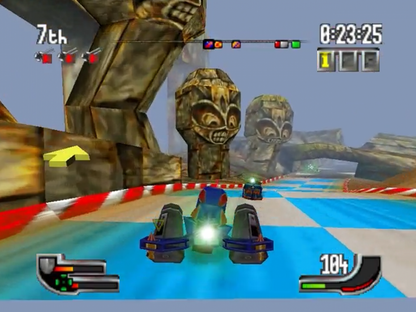 Exterme-G gameplay for Nintendo 64 racing video game
