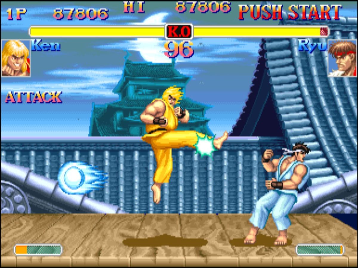 Capcom Classics Collection for PlayStation 2 with a compilation of retro arcade action titles gameplay