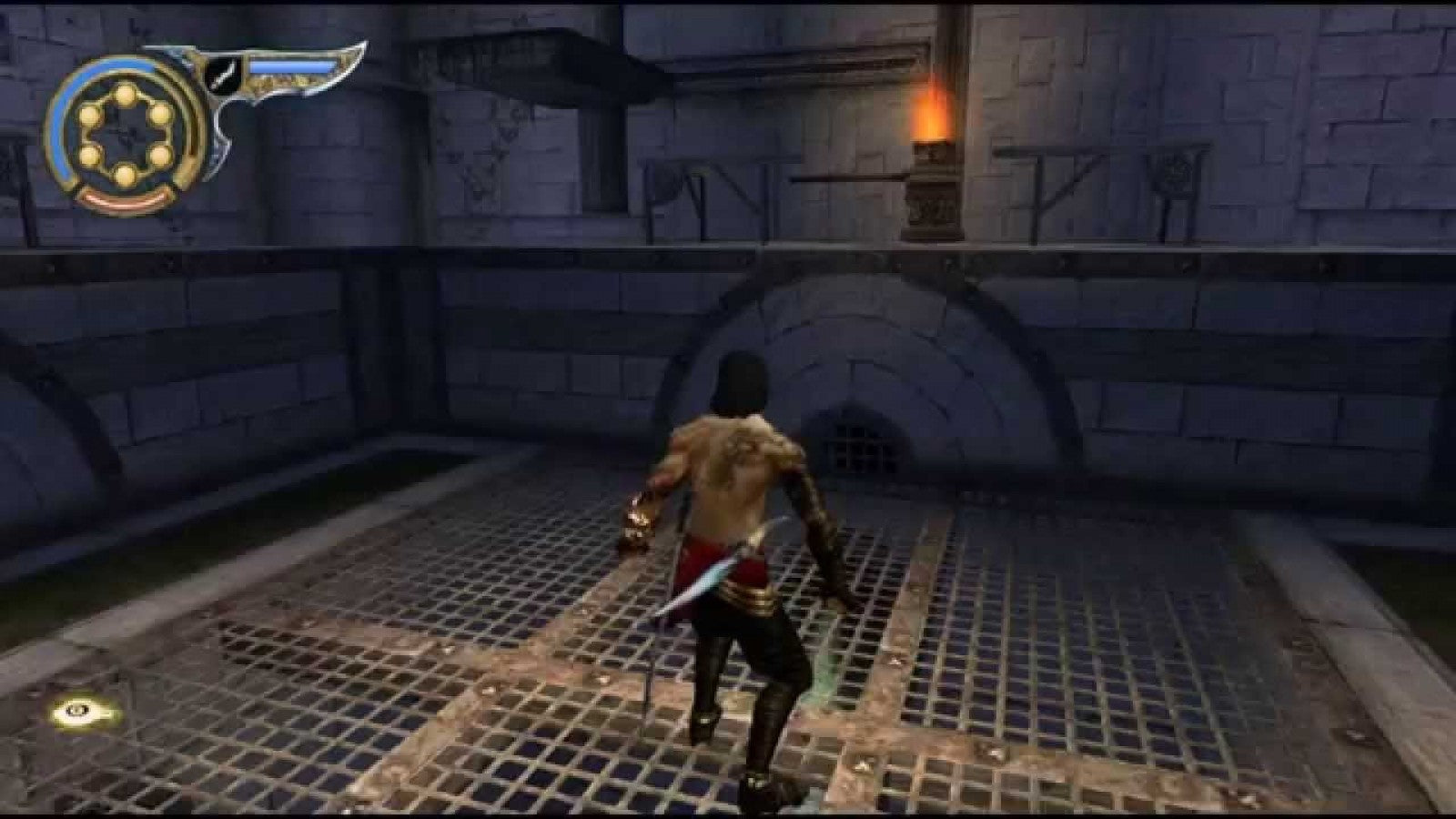 Prince of Persia The Two Thrones PS2 Sony PlayStation 2 action adventure platformer Ubisoft parkour wall running acrobatic combat dagger of time stealth gameplay dark prince dual personality story driven gameplay retro gaming PlayStation 2 software video game title gameplay