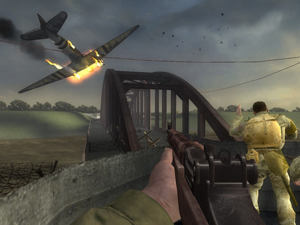 Medal of Honor: Frontline [Greatest Hits] gameplay for PlayStation 2 (PS2) video game