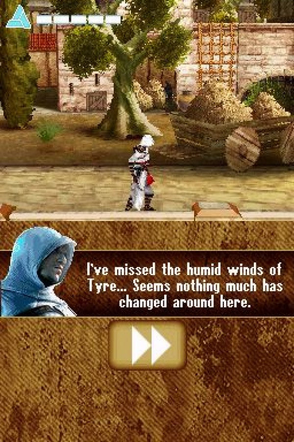 Assassin’s Creed: Altair’s Chronicles for Nintendo DS action adventure stealth game featuring historical missions, platforming and combat, puzzle solving, and stylus based handheld Assassin’s Creed gameplay experience gameplay