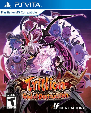 Trillion: God of Destruction cover art for PlayStation VITA (PS VITA) video game