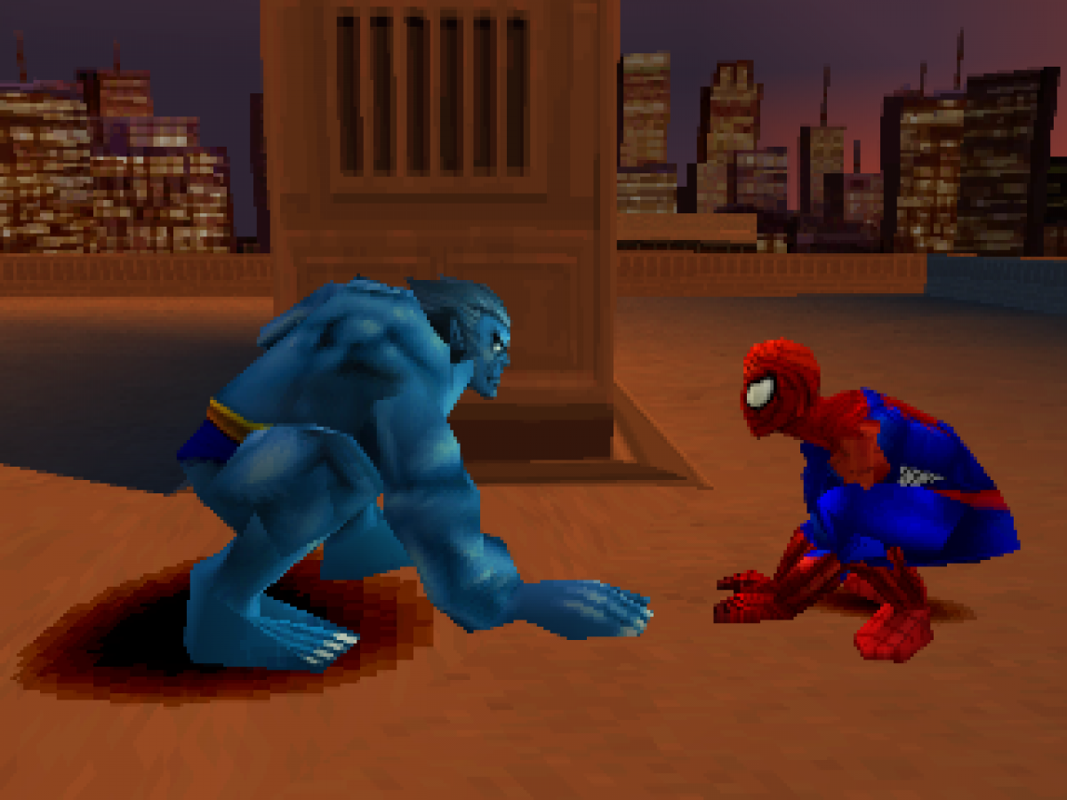 Spider-Man 2 retro superhero action adventure game for PlayStation 1 (PS1) gameplay