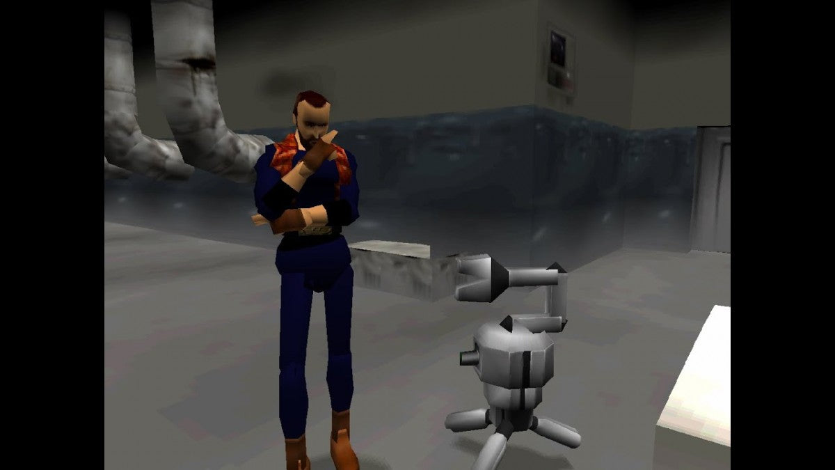 Martian Gothic Unification PS1 PlayStation 1 survival horror sci fi mystery game space station horror investigation zombie infection puzzle solving retro video game gameplay