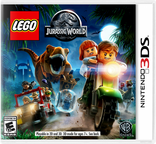 LEGO Jurassic World cover art for Nintendo 3DS (3DS) video game