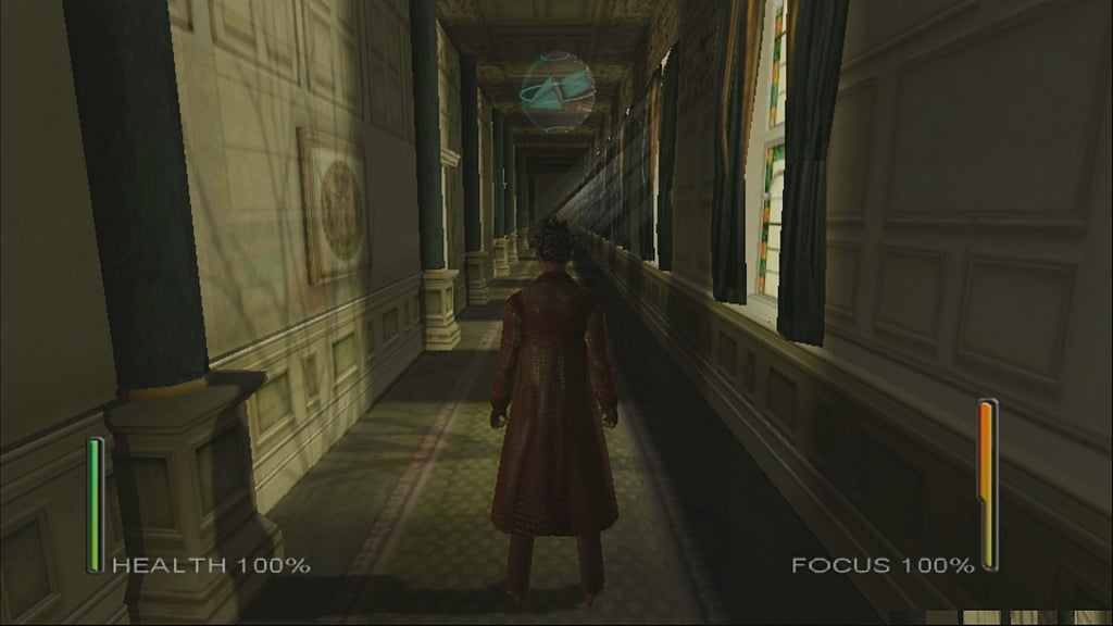 Enter the Matrix Xbox video game, action adventure, third-person shooter, sci-fi gameplay, movie tie-in, classic console title gameplay screenshot