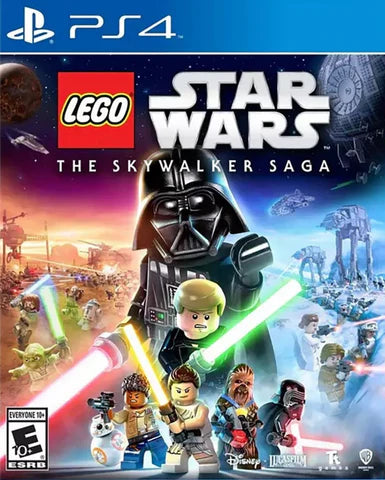 LEGO Star Wars The Skywalker Saga PlayStation 4 (PS4) action adventure video game cover art