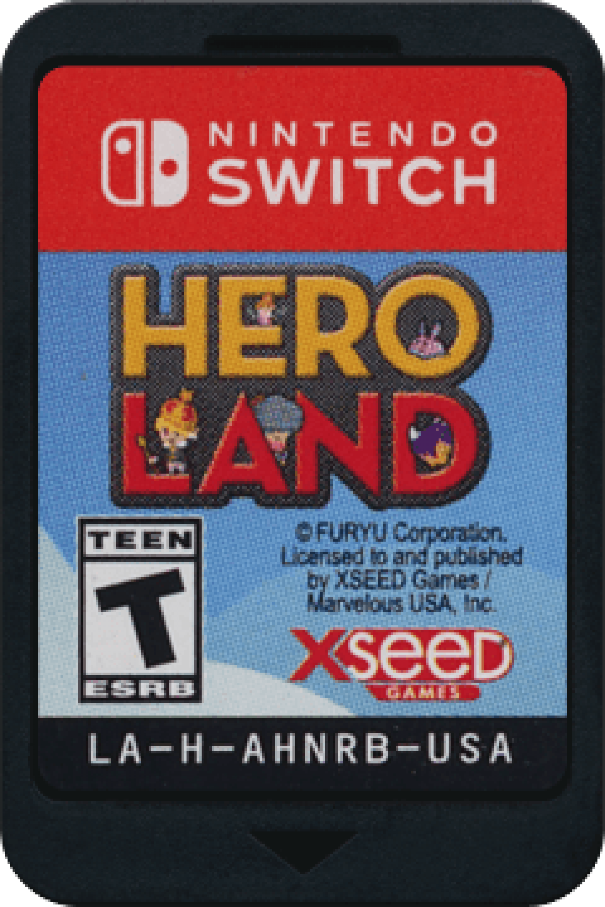 Heroland cartridge for Nintendo Switch NS video game