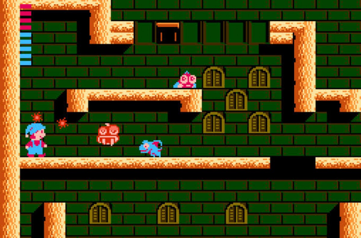 Milon's Secret Castle Nintendo Entertainment System NES for retro video game enthusiasts featuring action platforming gameplay fantasy castle exploration hidden secrets bubble shooting mechanics challenging levels classic 8 bit adventure and collectible gaming appeal gameplay