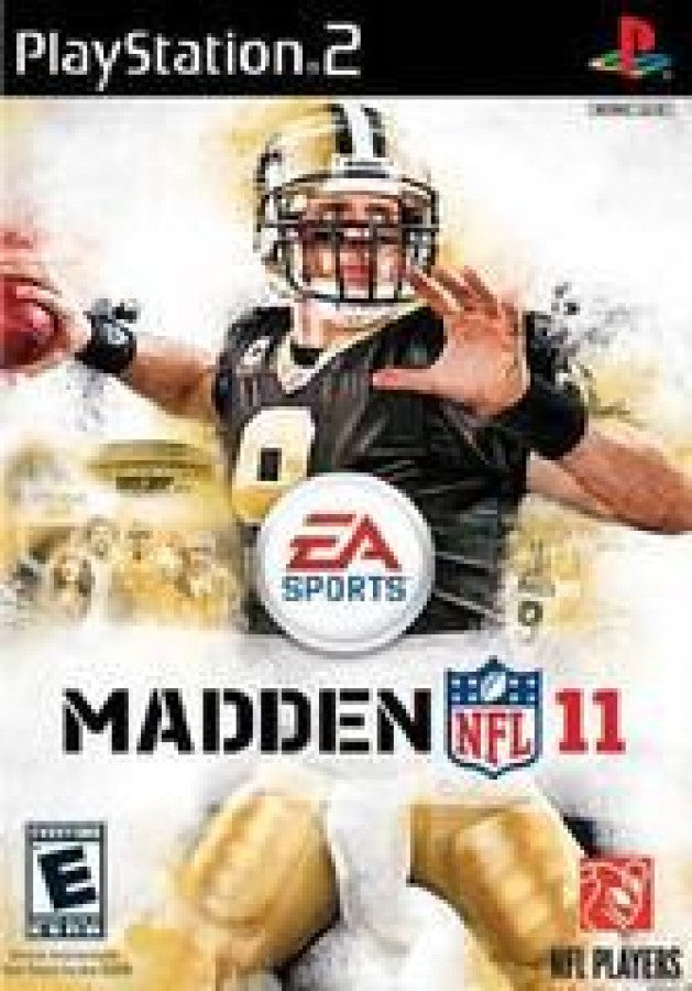 Madden NFL 11 cover art for PlayStation 2 (PS2) video game