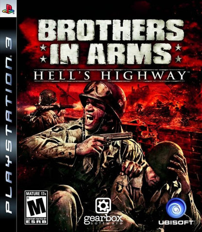 Brothers in Arms: Hell's Highway cover art for PlayStation 3 (PS3) video game