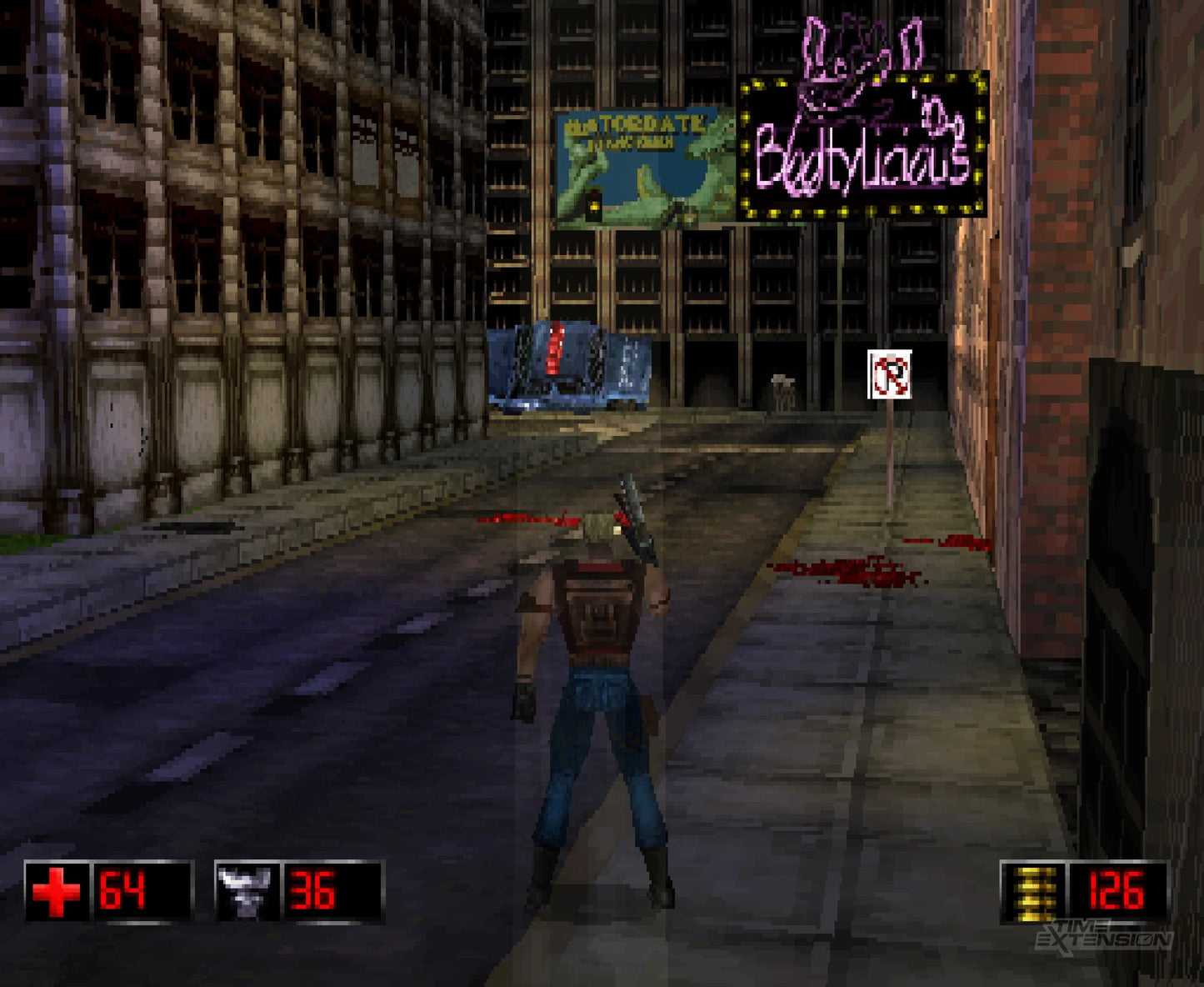 Duke Nukem Time to Kill PlayStation PS1 for third person shooter video game fans featuring Duke Nukem action combat time travel gameplay alien enemies explosive weapons platforming challenges futuristic environments and classic retro PlayStation gaming collectible appeal gameplay