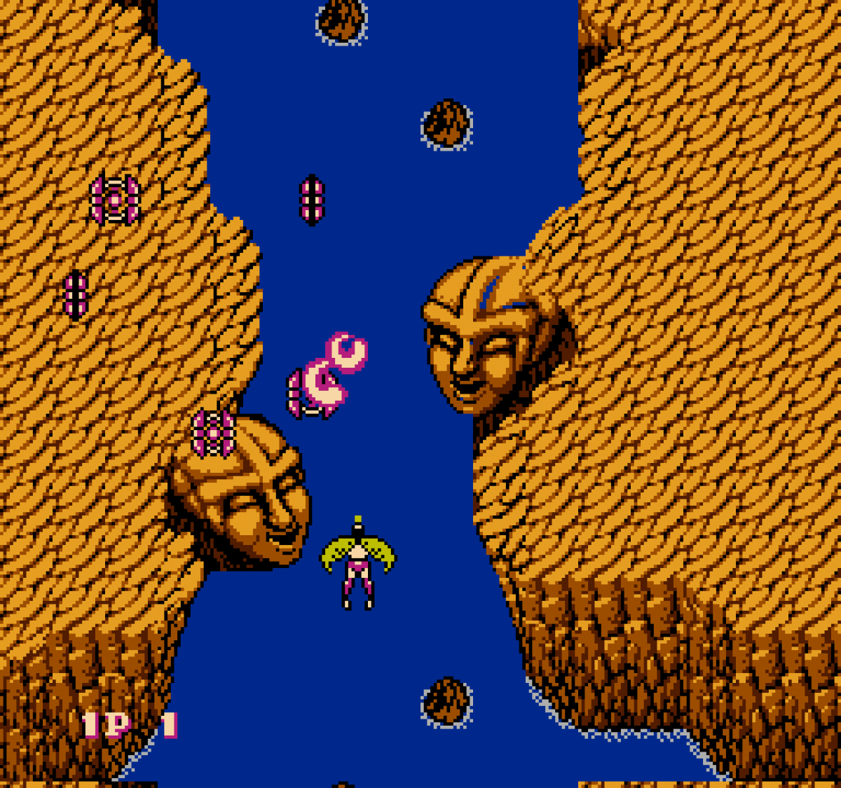Legendary Wings gameplay for Nintendo Entertainment System (NES) retro video game