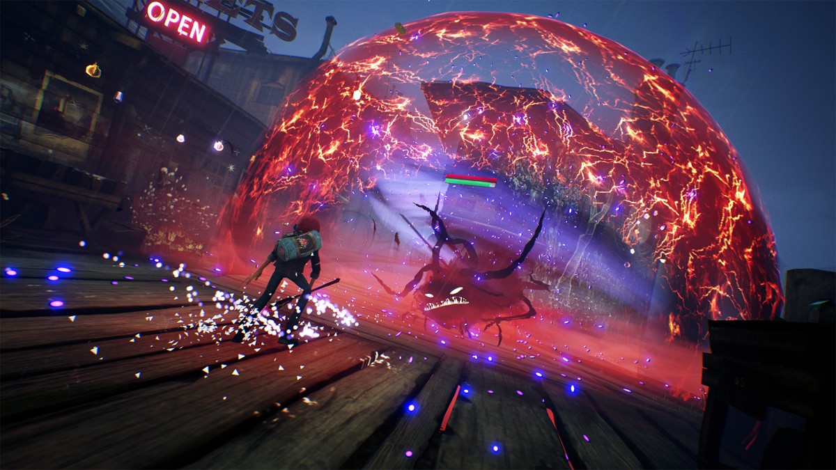 Concrete Genie PlayStation 4 game featuring artistic action adventure gameplay and magical mural painting mechanics screenshot