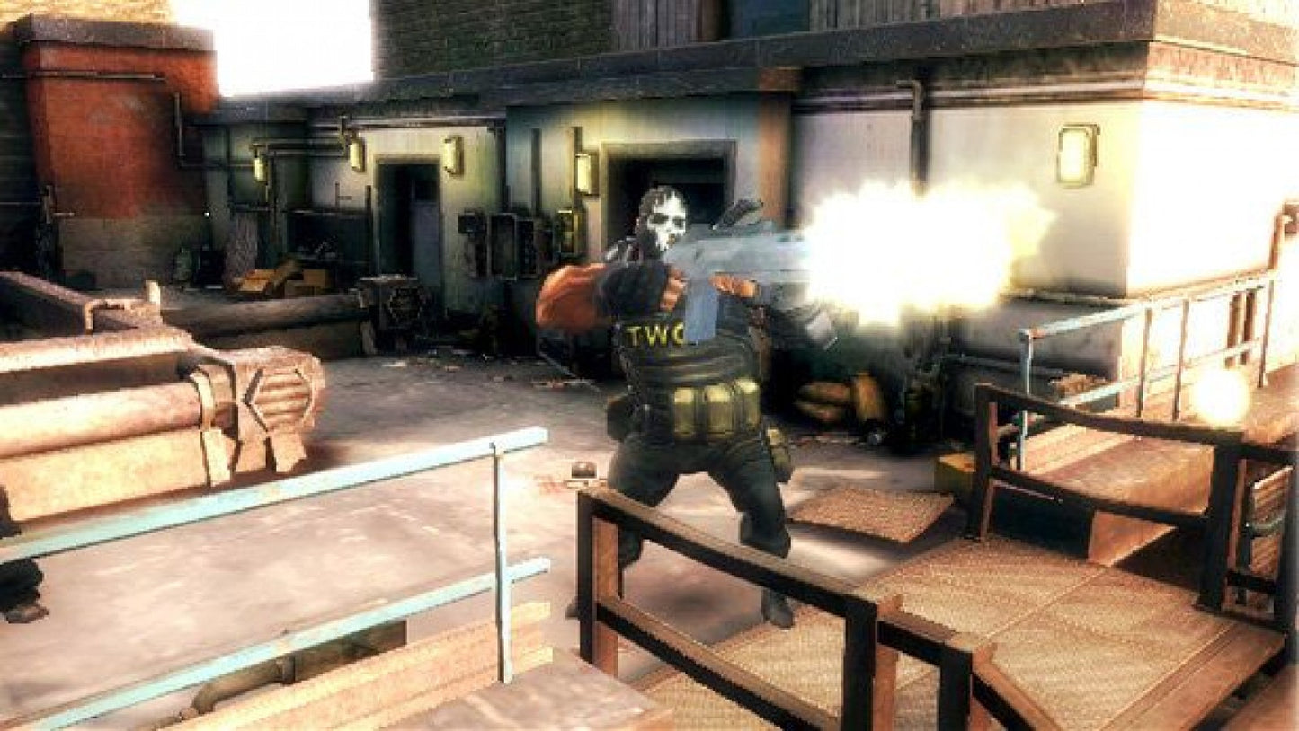 Army of Two: The 40th Day – PlayStation Portable (PSP) gameplay for cooperative third-person shooter video game