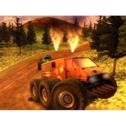 Monster Trucks Mayhem – Nintendo Wii (Wii) monster truck racing arcade sports video game gameplay