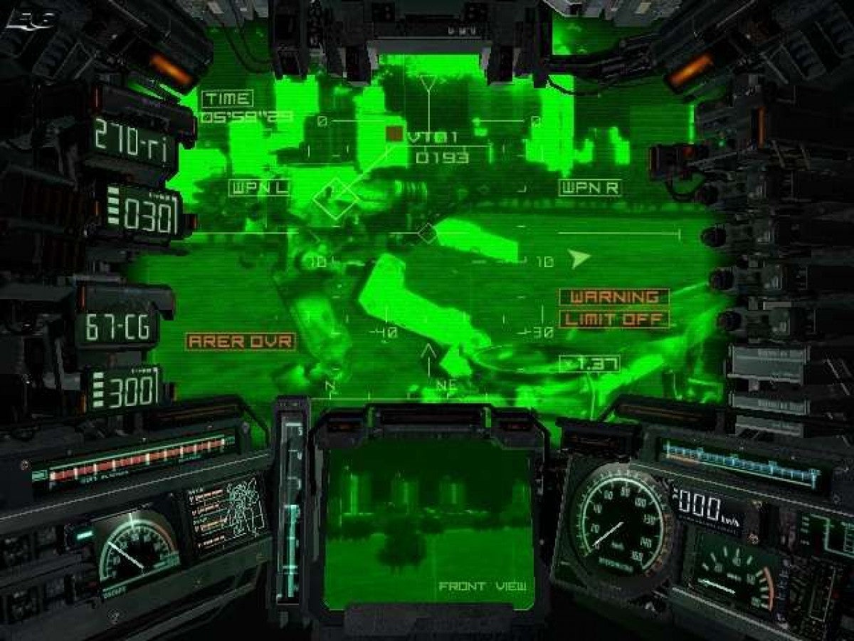Steel Battalion for the original Xbox featuring immersive mech combat gameplay designed for the giant controller setup gameplay