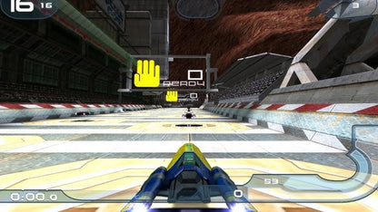 Wipeout Fusion PS2 Sony PlayStation 2 futuristic racing game anti gravity racing hovercraft high speed tracks electronic soundtrack combat racing weapons Psygnosis Studio Liverpool arcade racing PlayStation 2 software video game title gameplay