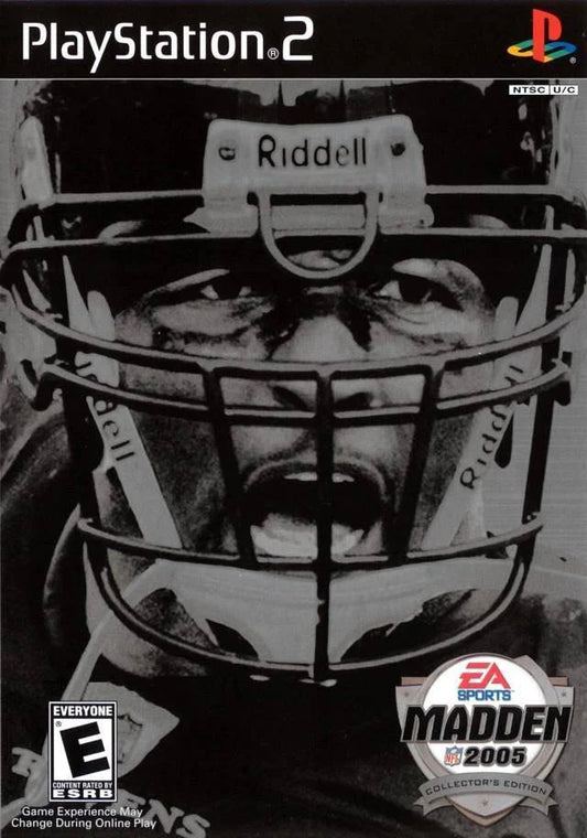 Madden NFL 2005 Collector's Edition cover art for PlayStation 2 (PS2) video game