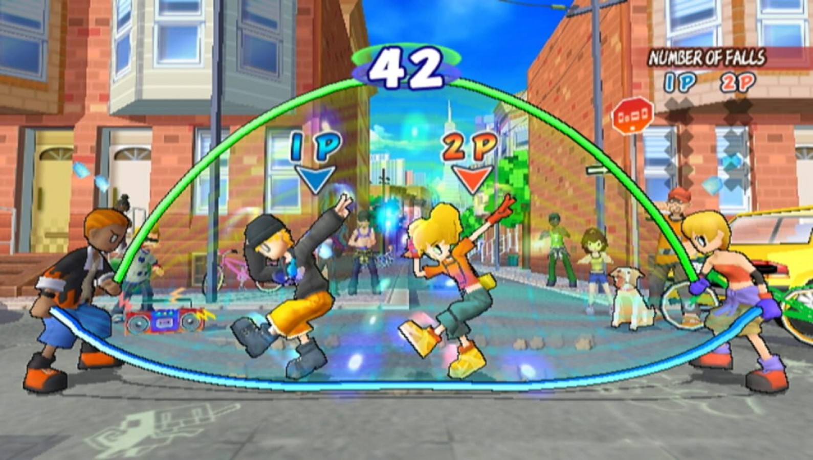 Active Life: Extreme Challenge gameplay art for Nintendo Wii (Wii) video game 