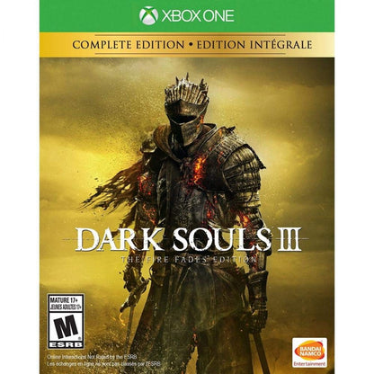 Dark Souls III The Fire Fades Complete Edition Xbox One dark fantasy action RPG with challenging combat and all DLC content included cover art
