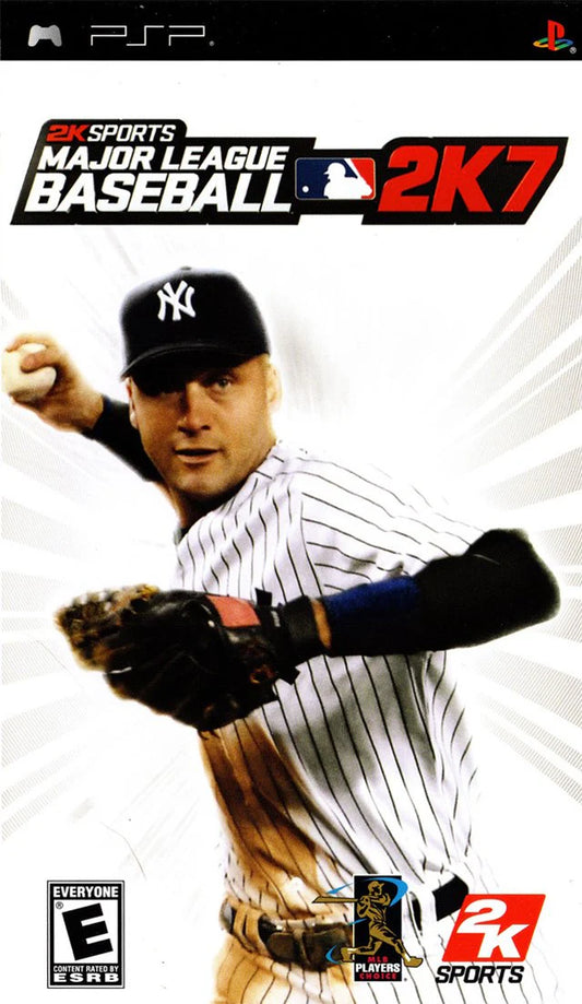 Major League Baseball 2K7 cover art for PlayStation Portable (PSP) video game
