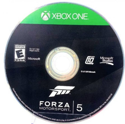 Forza Motorsport 5 disc for Xbox One (XONE) racing simulation video game