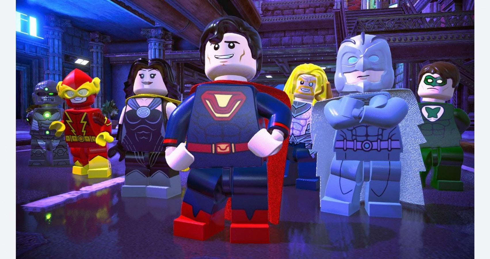 LEGO DC Super Villains gameplay for Xbox One (XONE) action-adventure video game