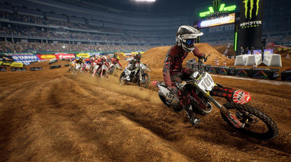Monster Energy Supercross 2 gameplay for Xbox One (XONE) racing video game