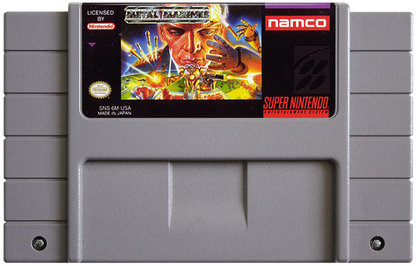 Metal Marines cartridge for Super Nintendo Entertainment System (SNES) retro video game