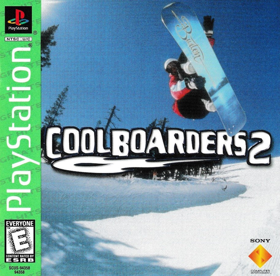 Cool Boarders 2 [Greatest Hits] cover art for PlayStation 1 (PS1) video game